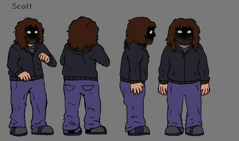 Scott character turnaround